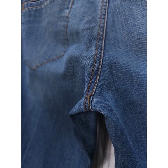 MARC JACOBS Jeans Y2K Wide Leg Flared Denim 29x33 Womens 4 Distressed - Picture 15 of 15